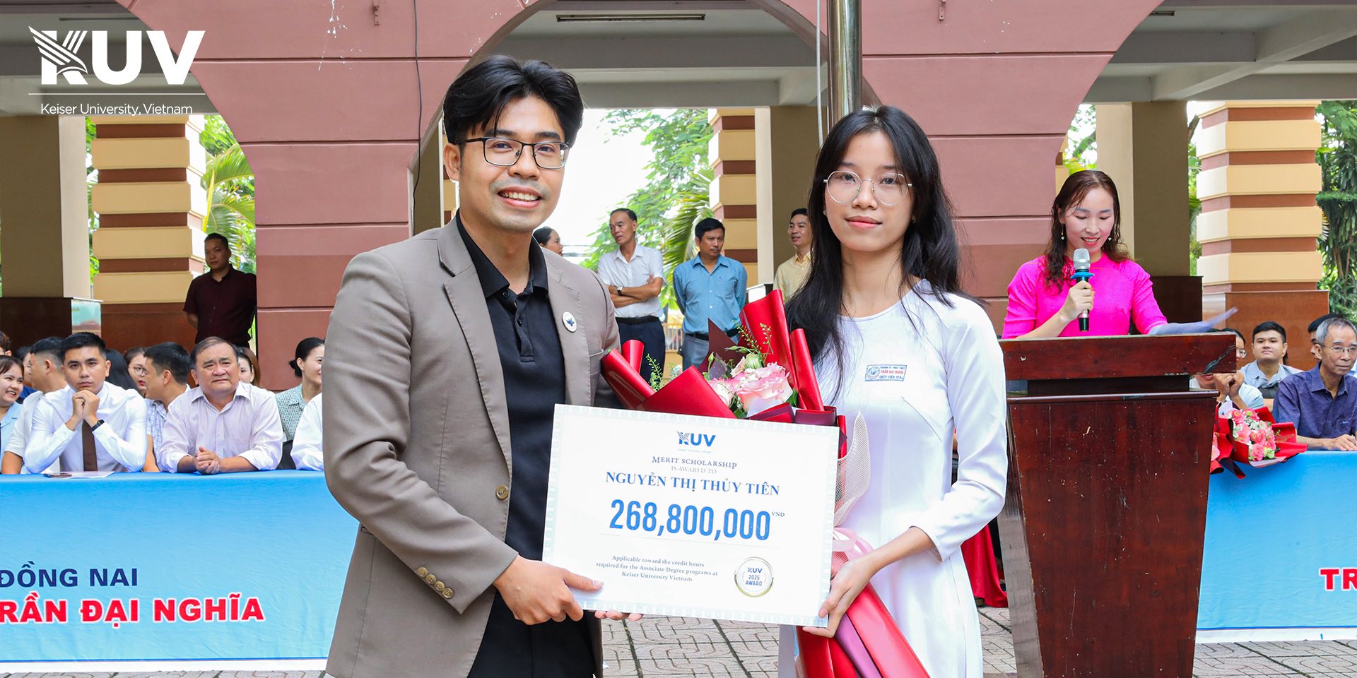 KUV HONORS AND AWARDS 80% SCHOLARSHIP TO THE TOP FEMALE STUDENT OF DONG NAI 2025