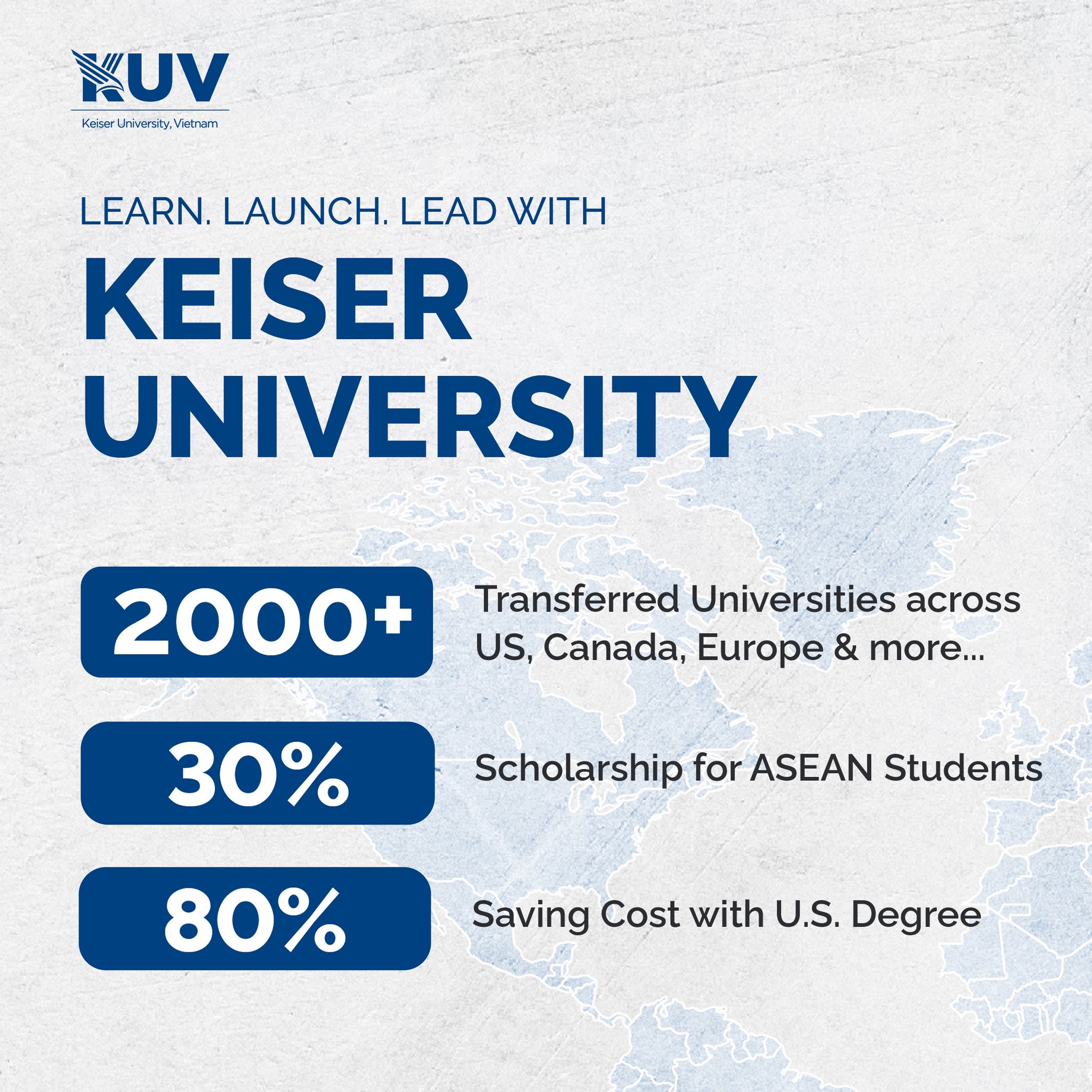 Don't let cost stand between you and your US degree