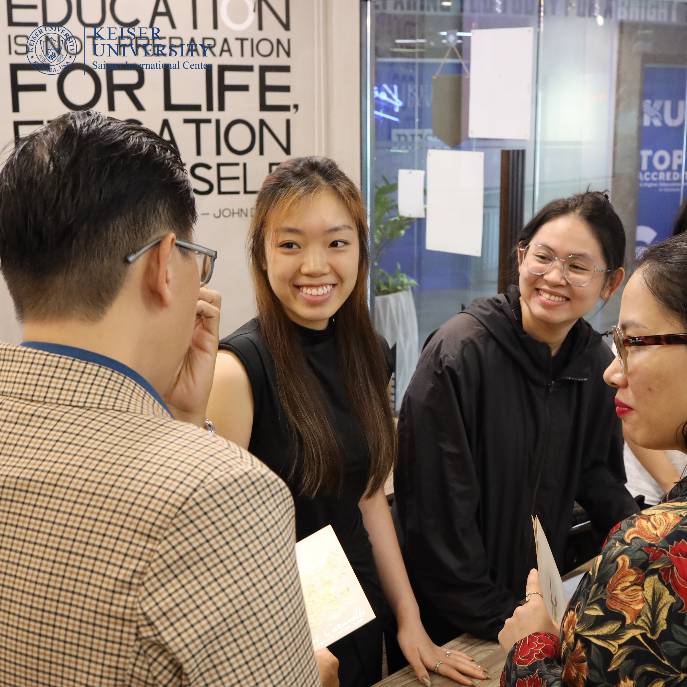 Keiser University, HCMC students admire Caravelle artifacts