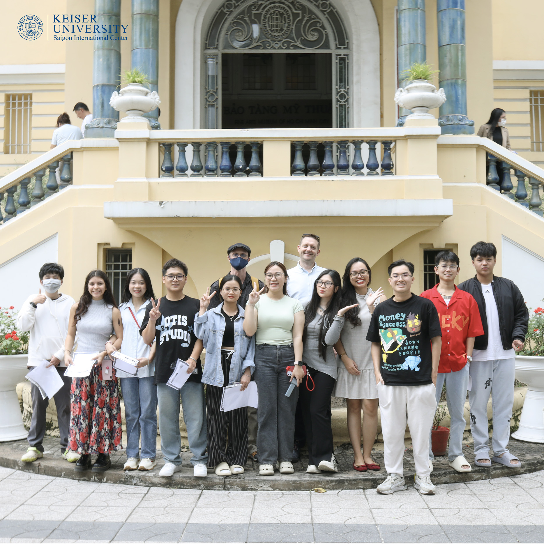 A special class at the City Fine Arts Museum